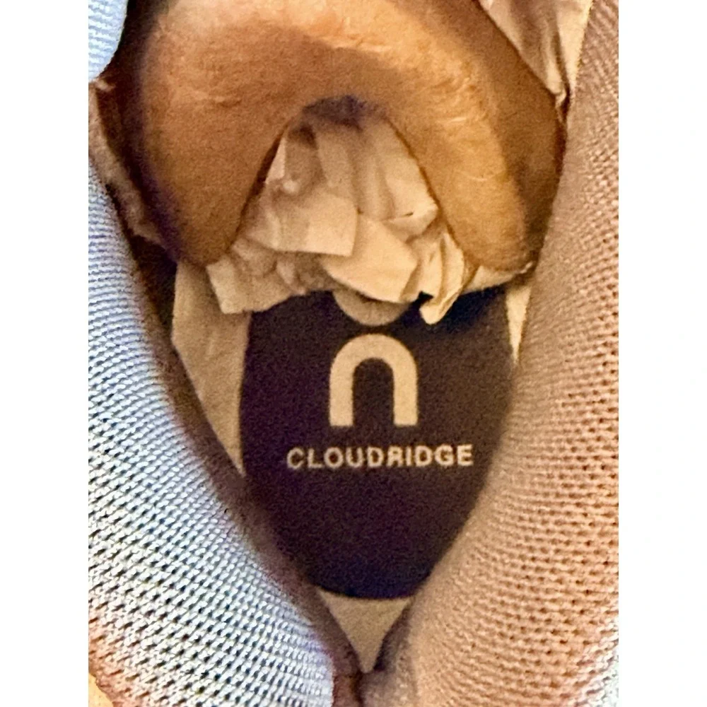 On Cloud Cloudridge 33.99409 Glacier/Sea Women's Sz 5 NIB